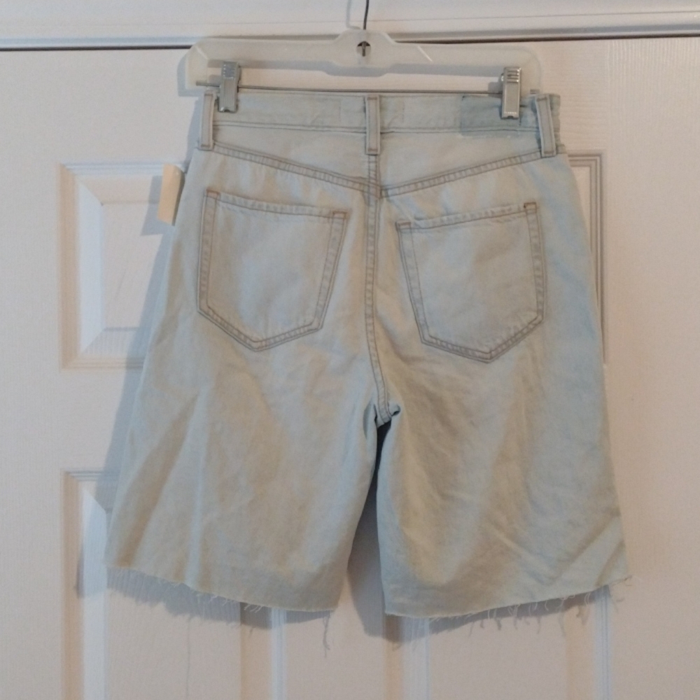 Aero 90s High Rise Cut Off Shorts - Picture 4 of 4